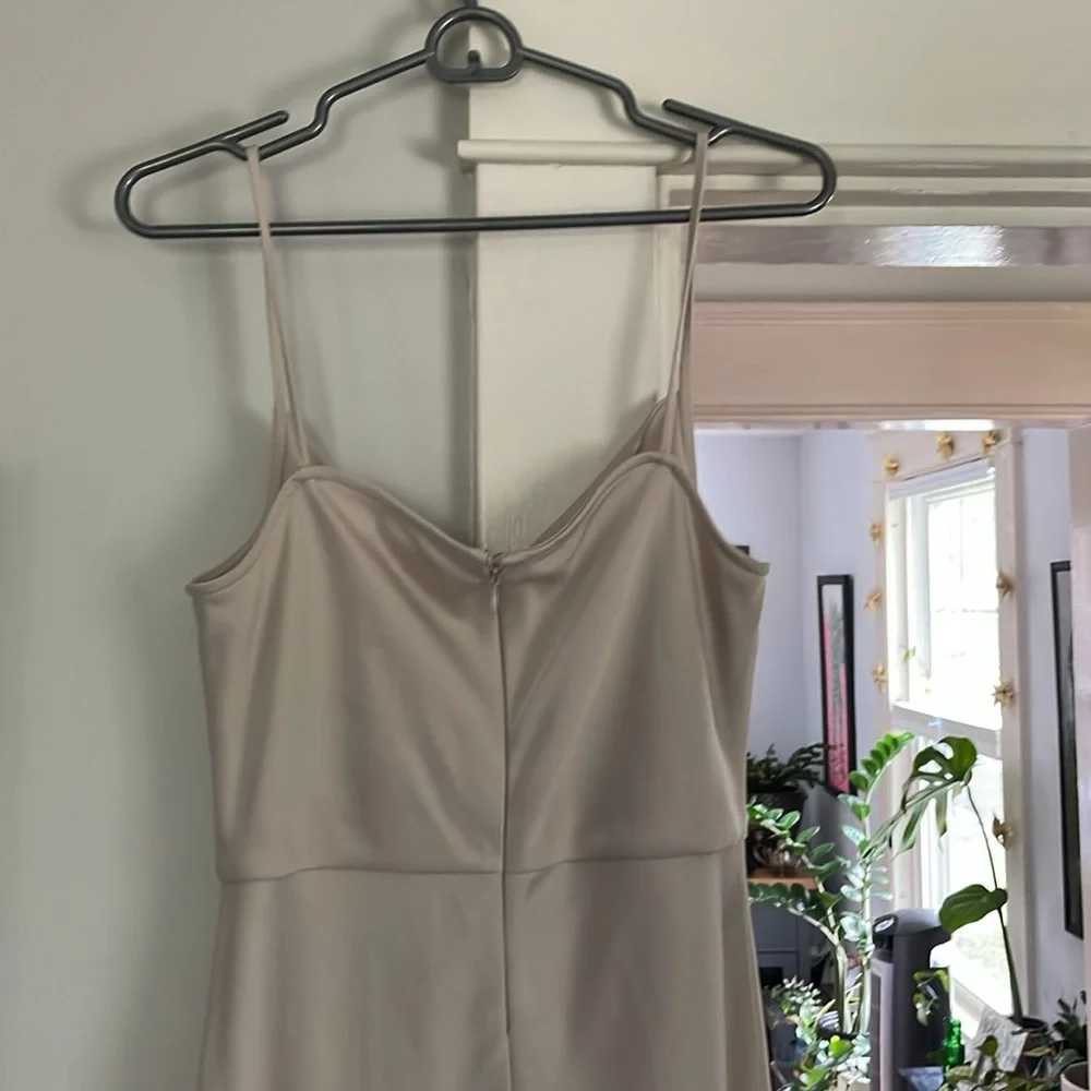 BHLDN cali cowl midi slip dress - Picture 9 of 15